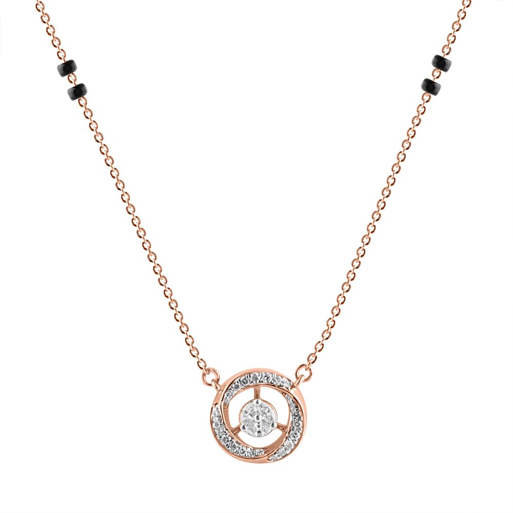Round Design Diamond Mangalsutra-All Jewellery-OTN24V66-D300XDB
