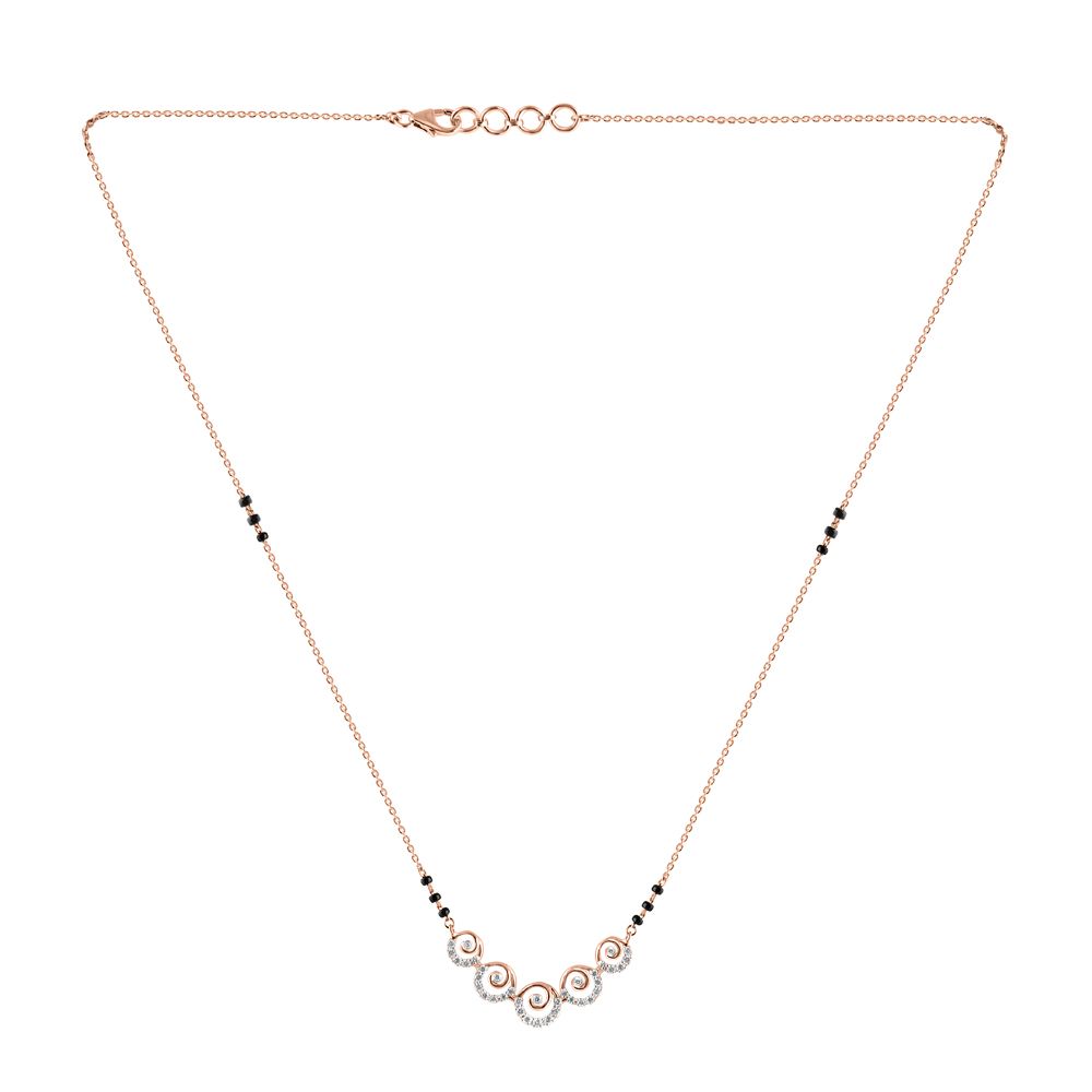 Swirl Design Diamond Mangalsutra-All Jewellery-OTN24V68-D400XDB