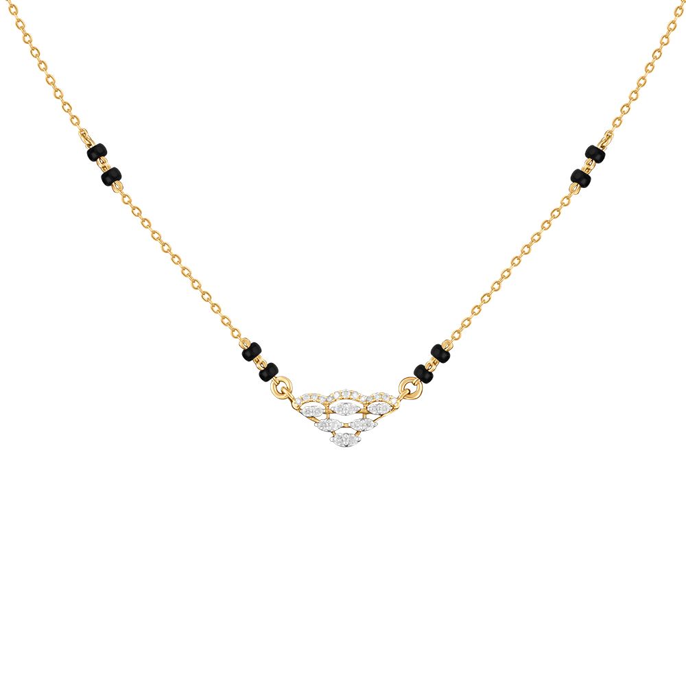 Everyday Casual Diamond Mangalsutra-All Jewellery-OTN24V72-D400RDB