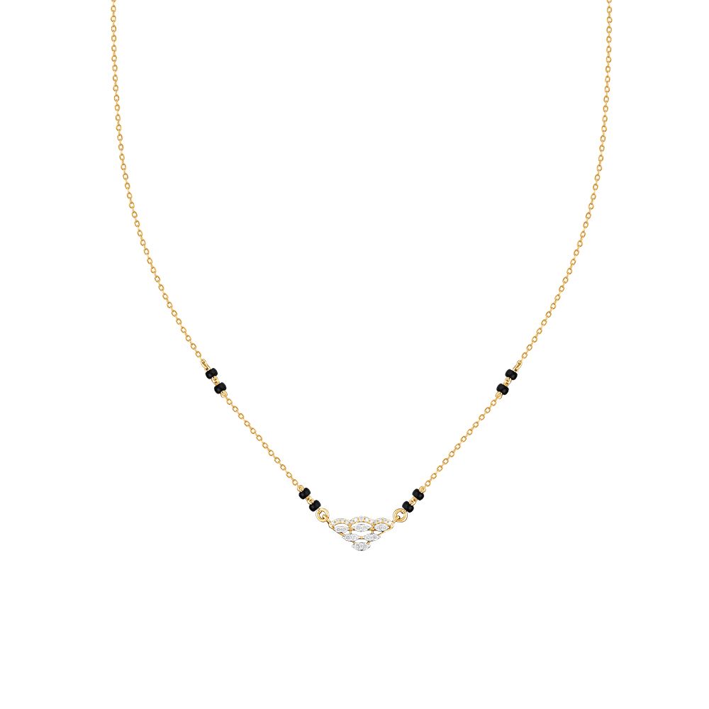 Everyday Casual Diamond Mangalsutra-All Jewellery-OTN24V72-D400RDB