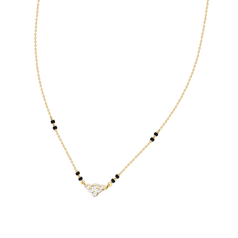 Everyday Casual Diamond Mangalsutra-All Jewellery-OTN24V72-D400RDB
