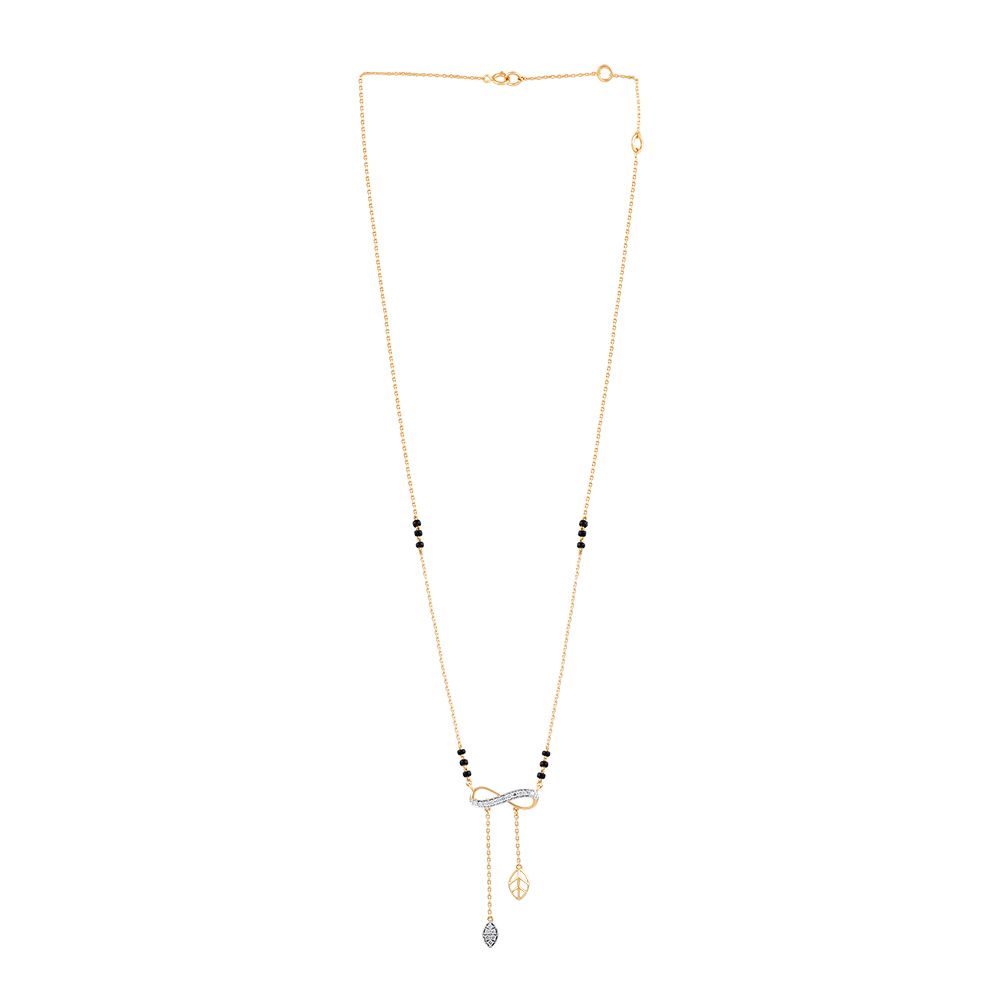 Graceful Infinity Mangalsutra For Women-All Jewellery-OTN24V81-D400XEB