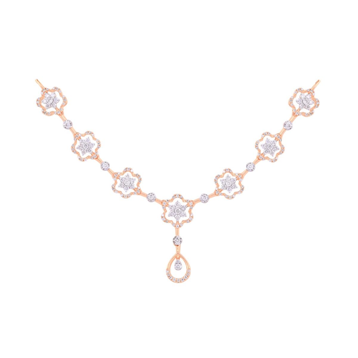 Nature Inspired Diamond Mangalsutra-All Jewellery-OTN24V85-D400XWB