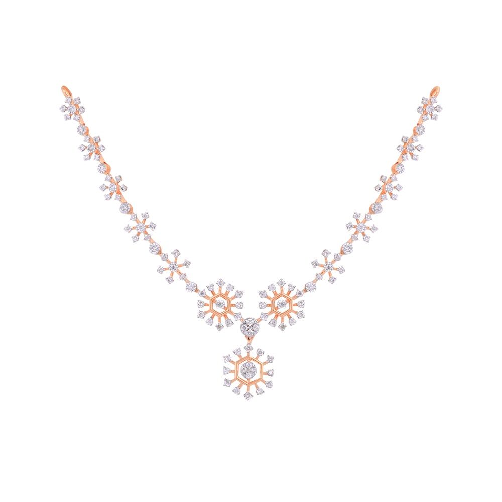 Timeless Rose Gold and Diamond Mangalsutra-All Jewellery-OTN24V89-D400XWB