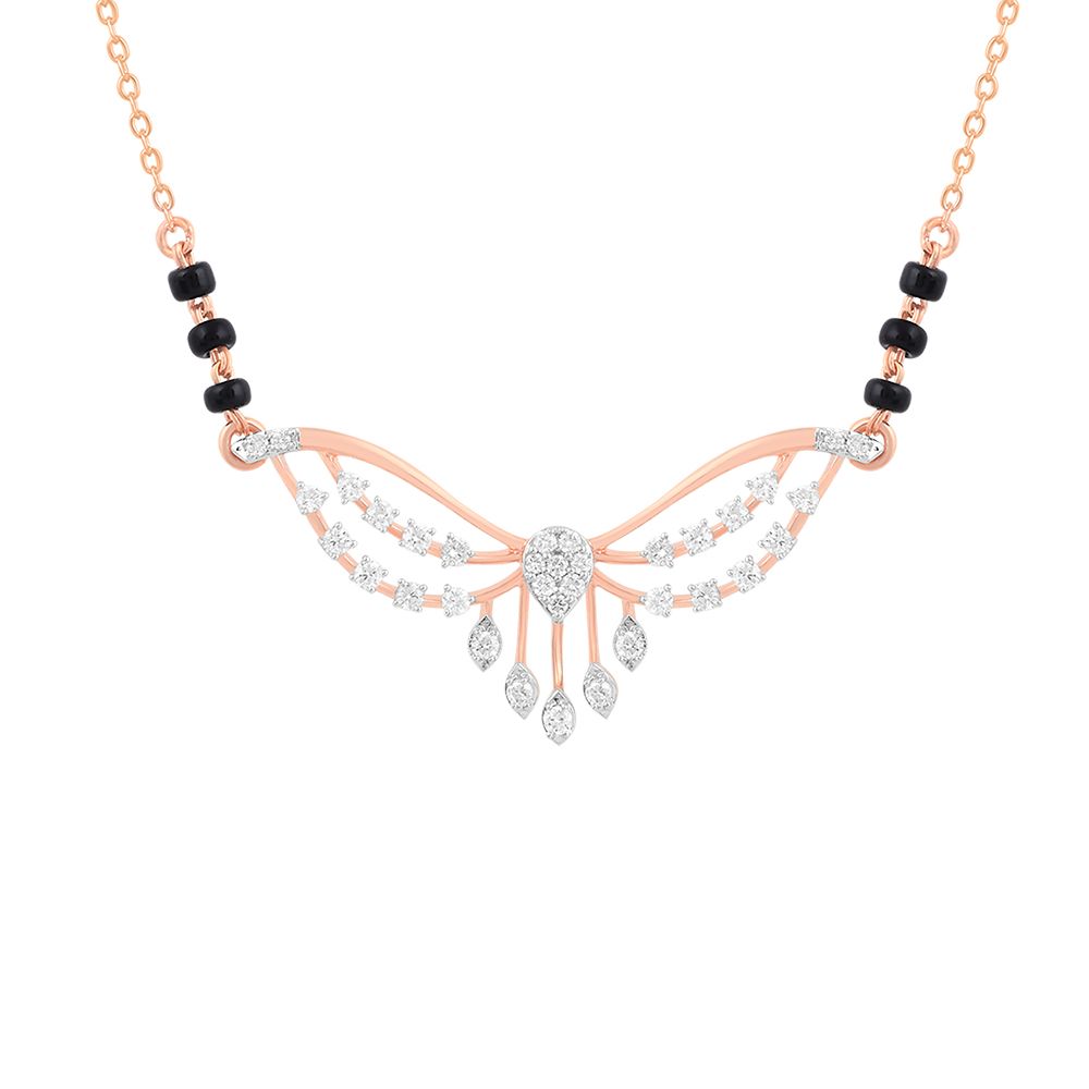 Simple Floral Diamond Tanmaniya-All Jewellery-OTN24V91-D400XDB