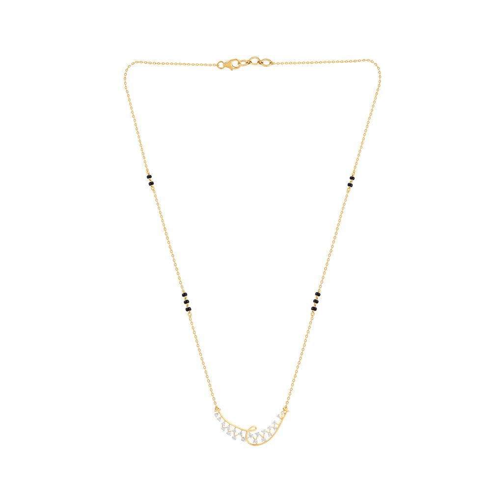 Delicate Swirl Design Diamond Tanmaniya-All Jewellery-OTN24V93-D400RDB