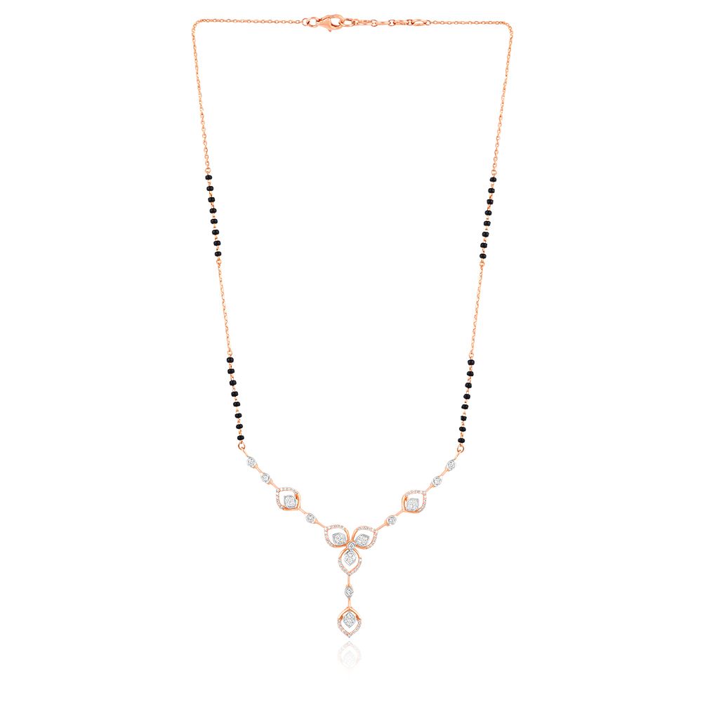 Floral Elegance Floral Mangalsutra-All Jewellery-OTN25V09