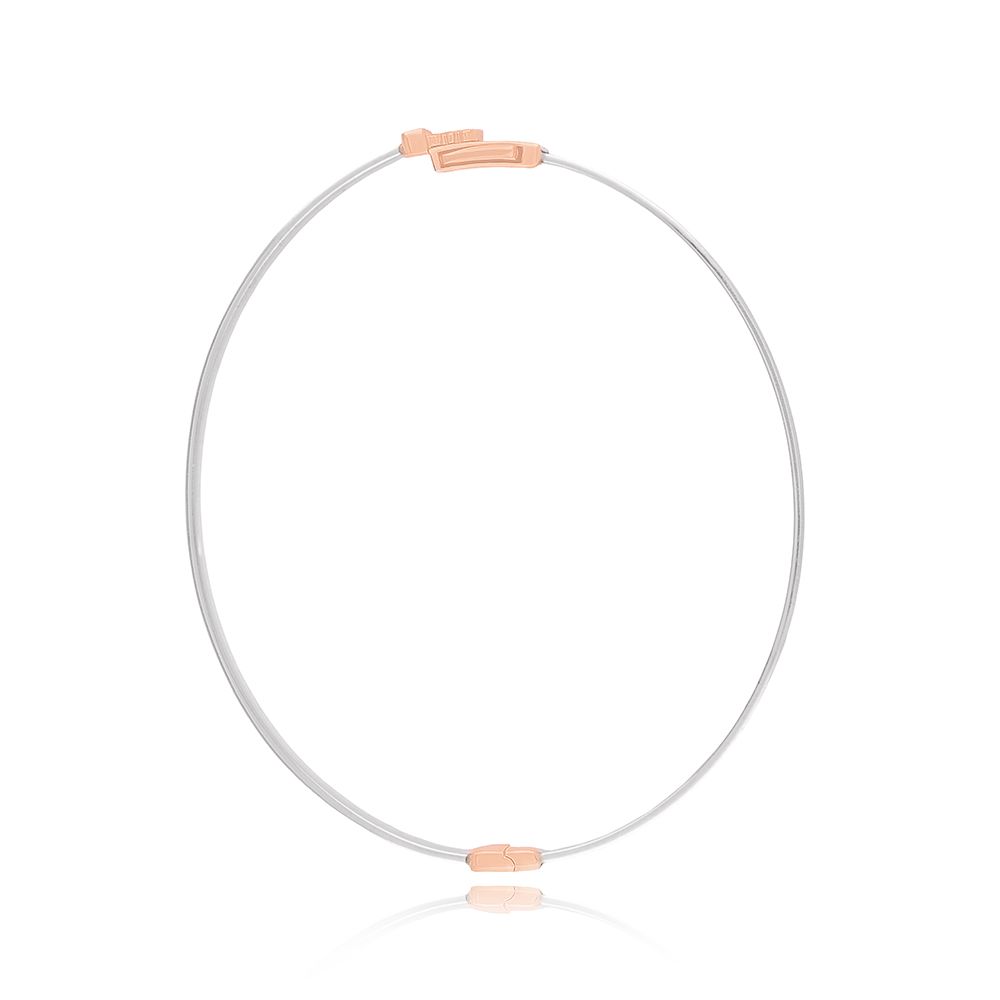 Graceful Textured Platinum Bracelet-Shop By Gender-PBF25R03