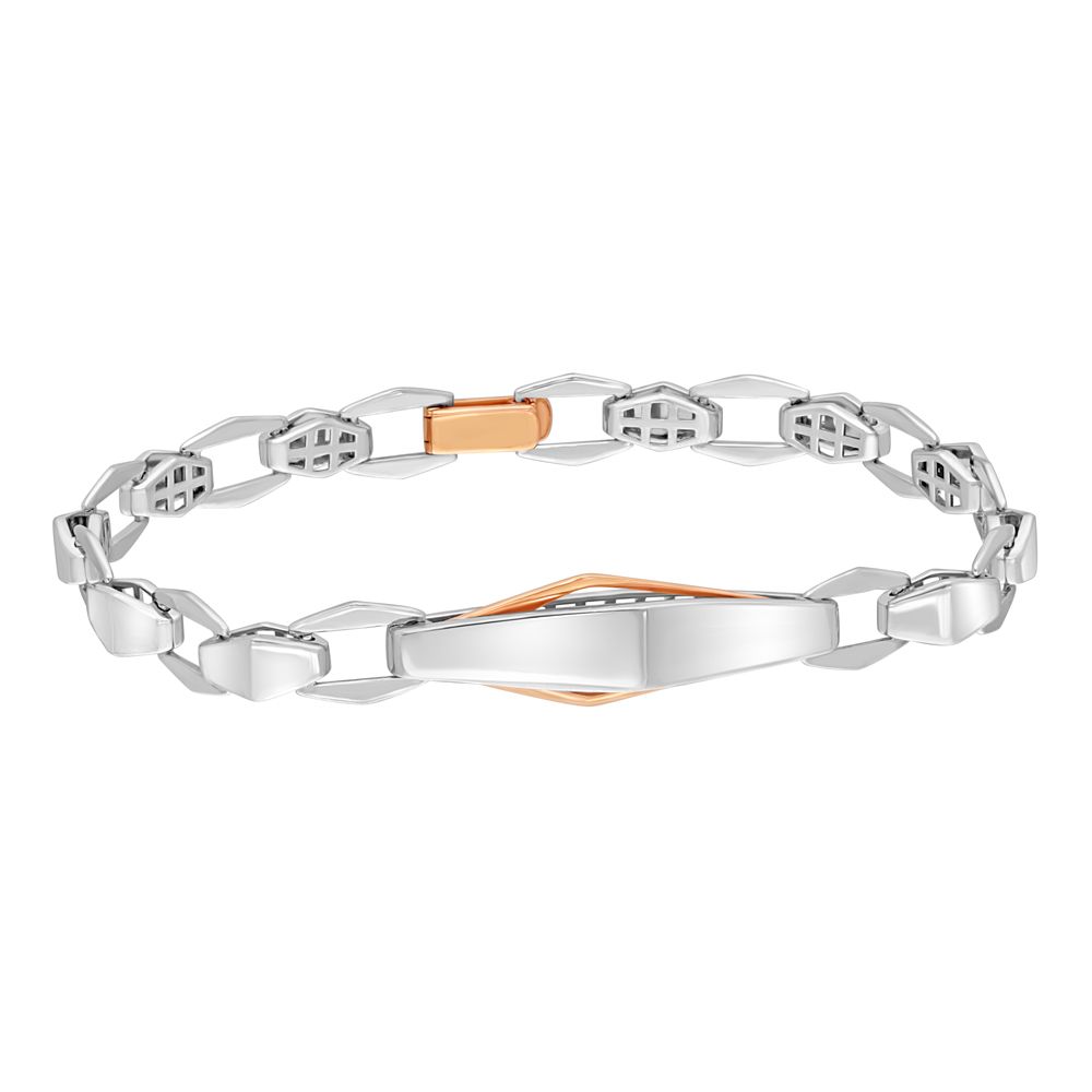 Gleaming Chainlinked Mens Bracelet-Shop By Gender-PBR20002-D000OED