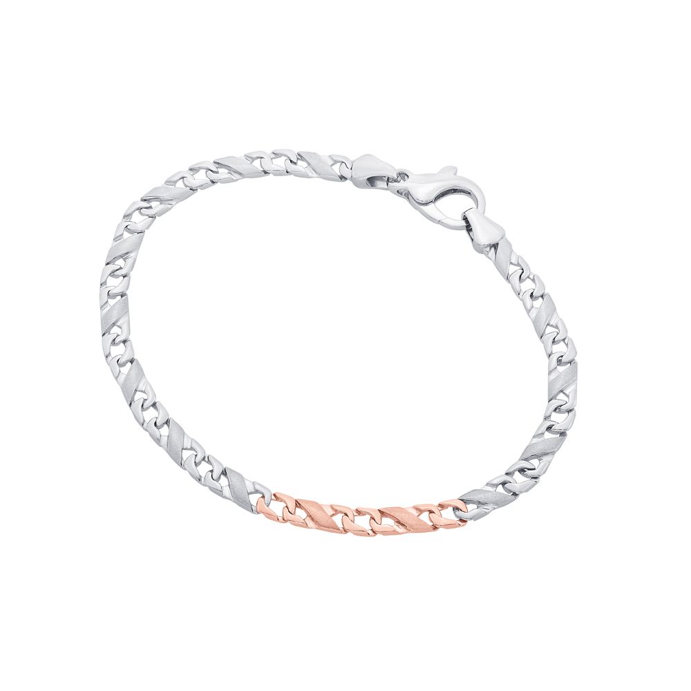 Classic Platinum Bracelet For Men-Bracelets-PBR21017