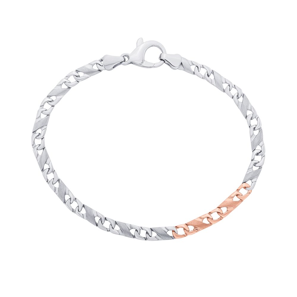 Classic Platinum Bracelet For Men-Bracelets-PBR21017