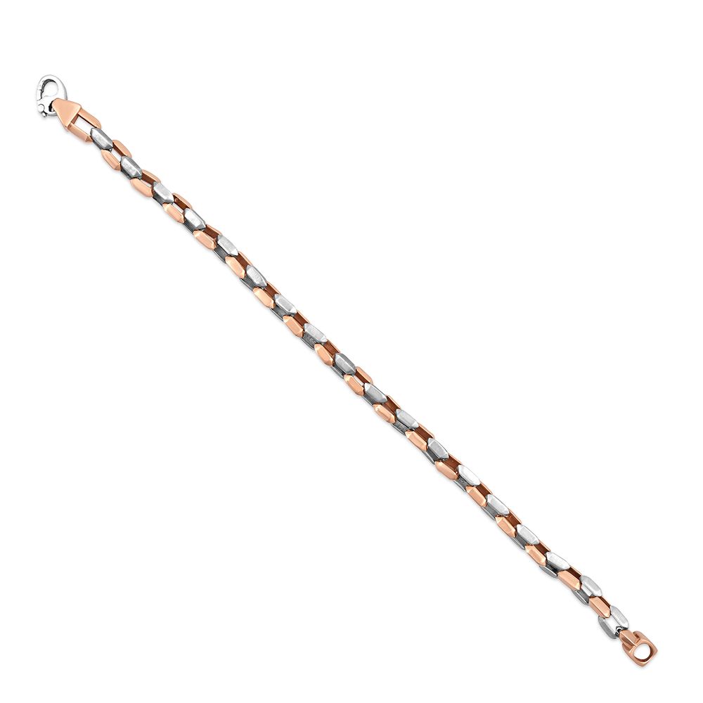 Elegant Two-Tone Link Bracelet-Shop By Gender-PBR23A09-D000OCD