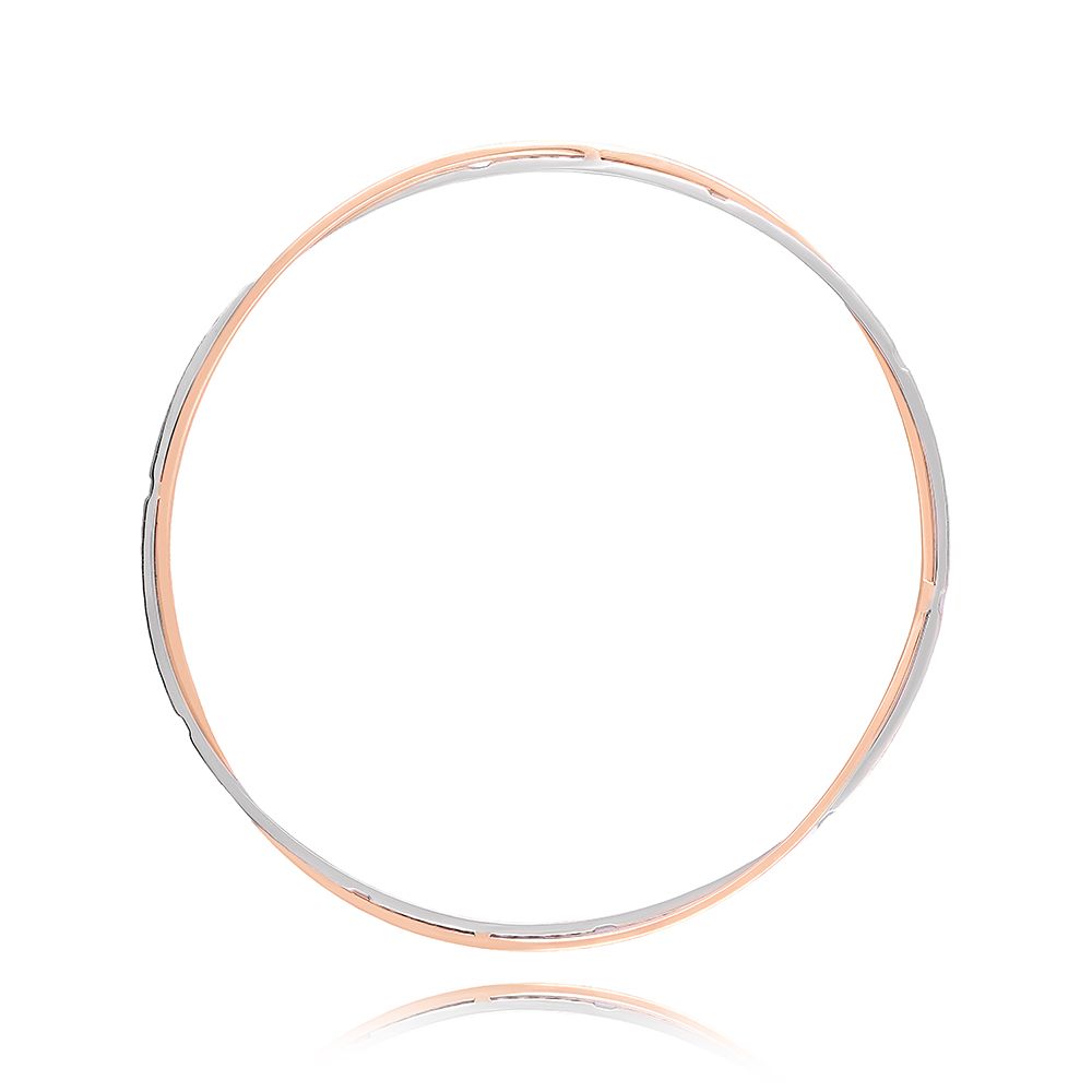 Chic Texture Bangle For Women-Bangles-PBS25Q02