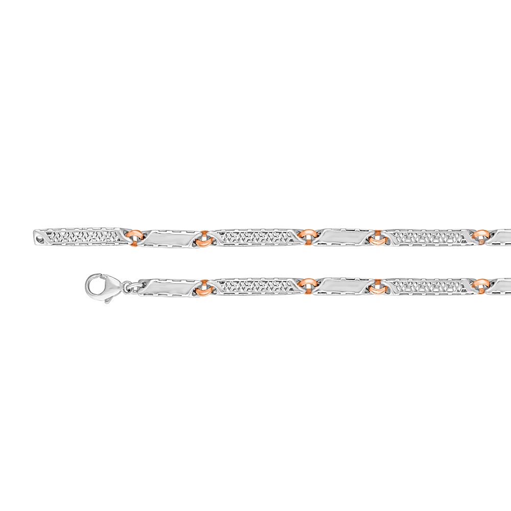 Subtle Mens Chain in Platinum-Shop By Gender-PCH19028