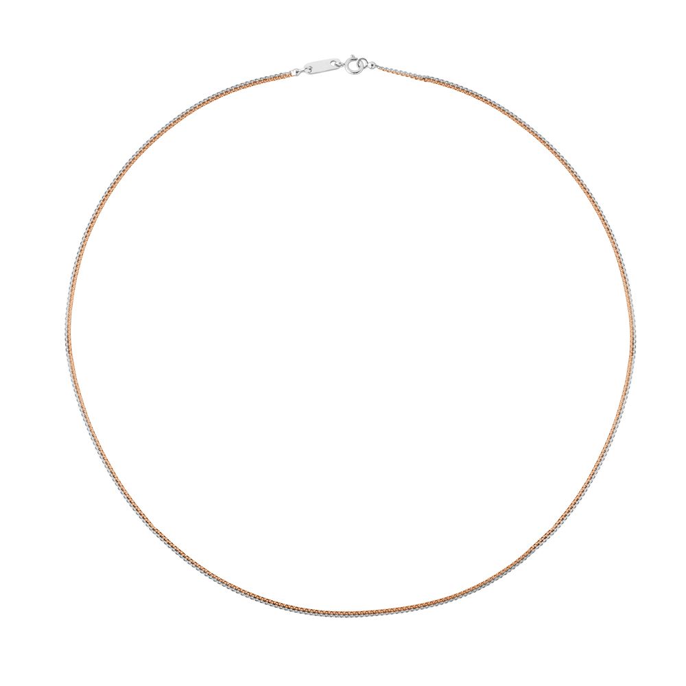 Stylish Mens Chain in 950 Platinum and Rose Gold-Shop By Gender-PCH21002