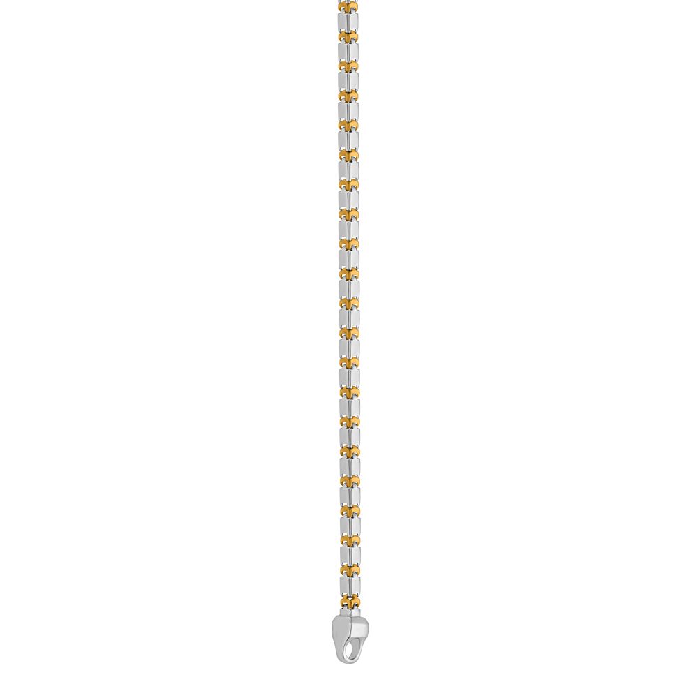 Gleaming Platinum and Rose Gold Chain-Shop By Gender-PCH21016