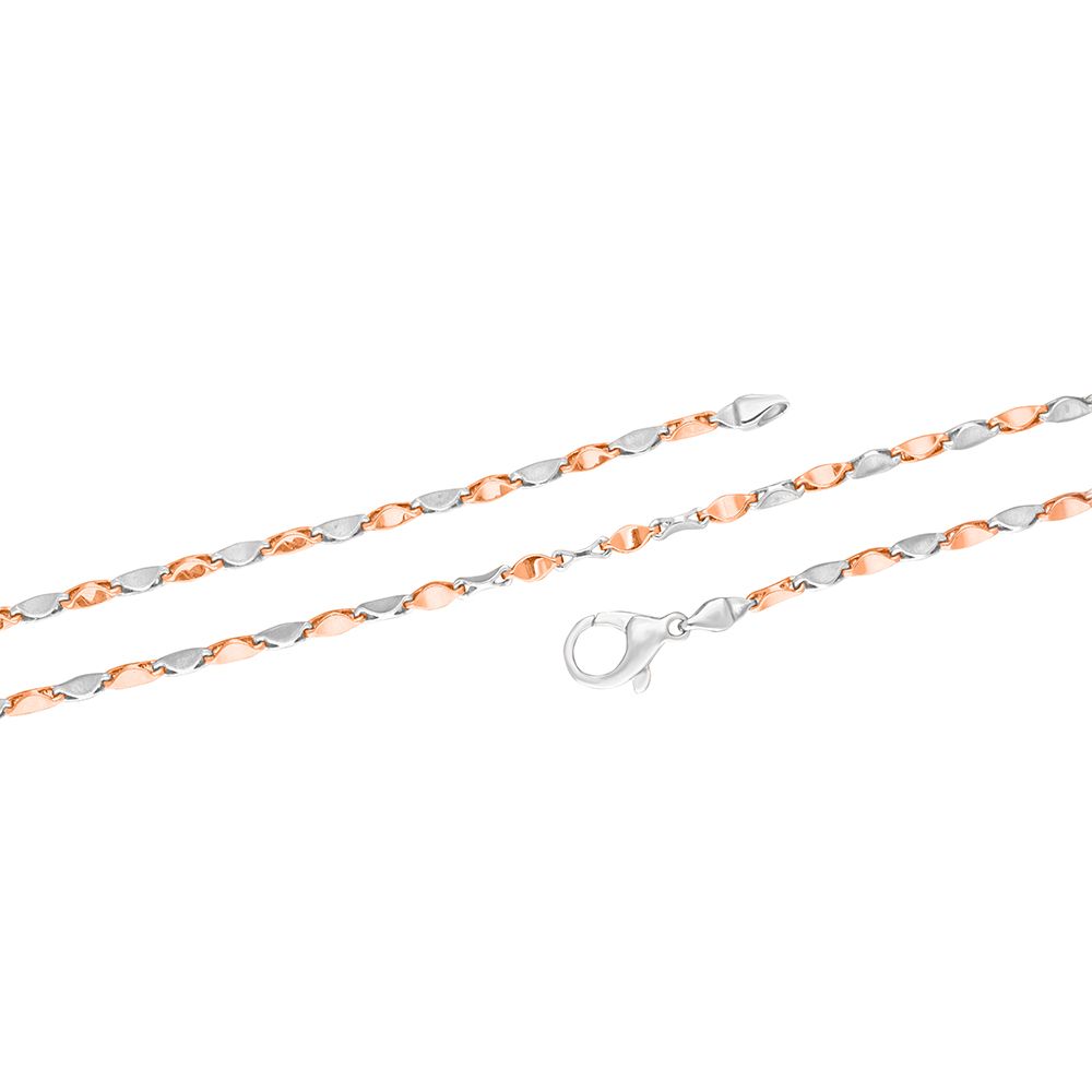 Textured Mens Chain in Platinum-Shop By Gender-PCH21023