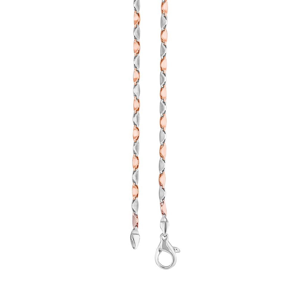 Textured Mens Chain in Platinum-Shop By Gender-PCH21023