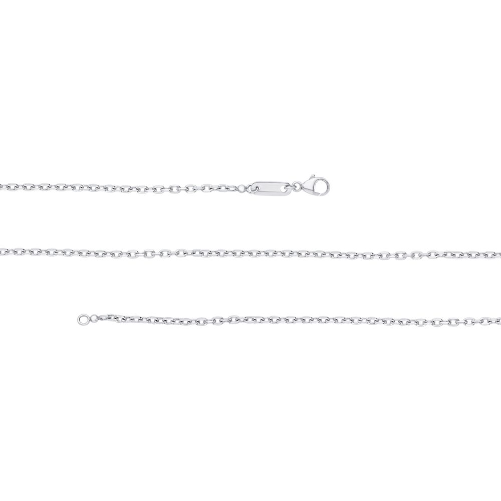 Platinum White Gold Plain Chain-Shop By Gender-PCH22008