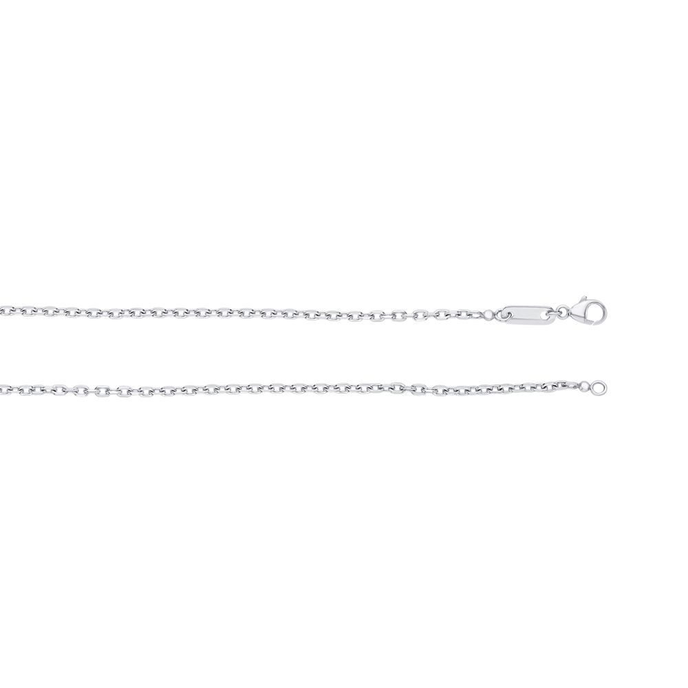 Platinum White Gold Plain Chain-Shop By Gender-PCH22008