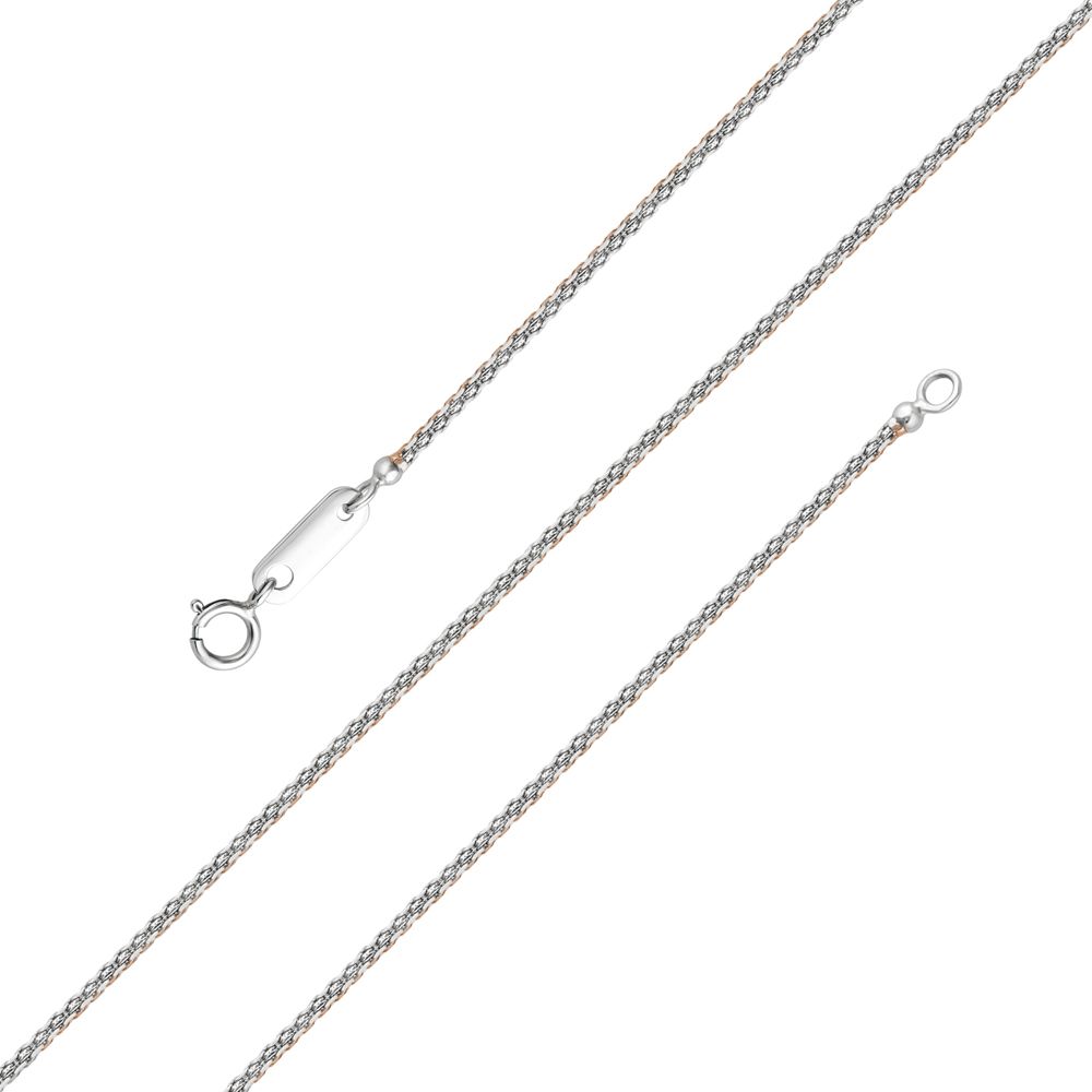 Classy Dual Toned Platinum Chain-Chains-PCH23009