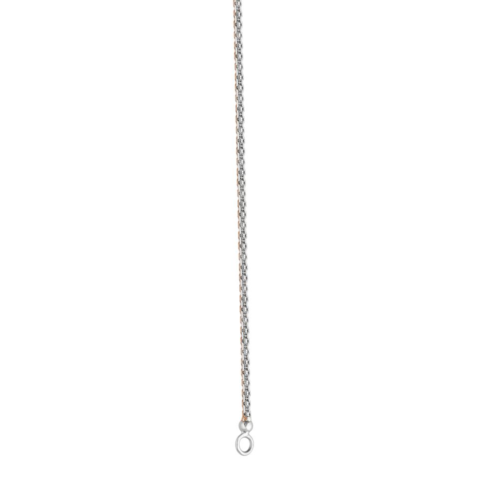 Classy Dual Toned Platinum Chain-Chains-PCH23009