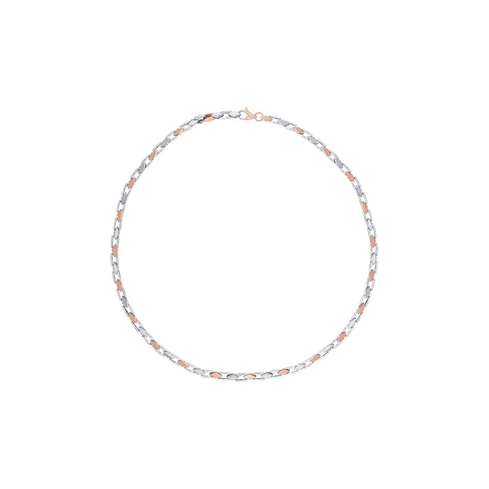 Classy Geometric Design Platinum Mens Chain-Platinum-PCH23A01