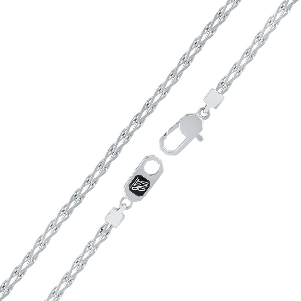 Extravagant MS Dhoni Signature Platinum Chain For Men-Chains-PCH24Y02