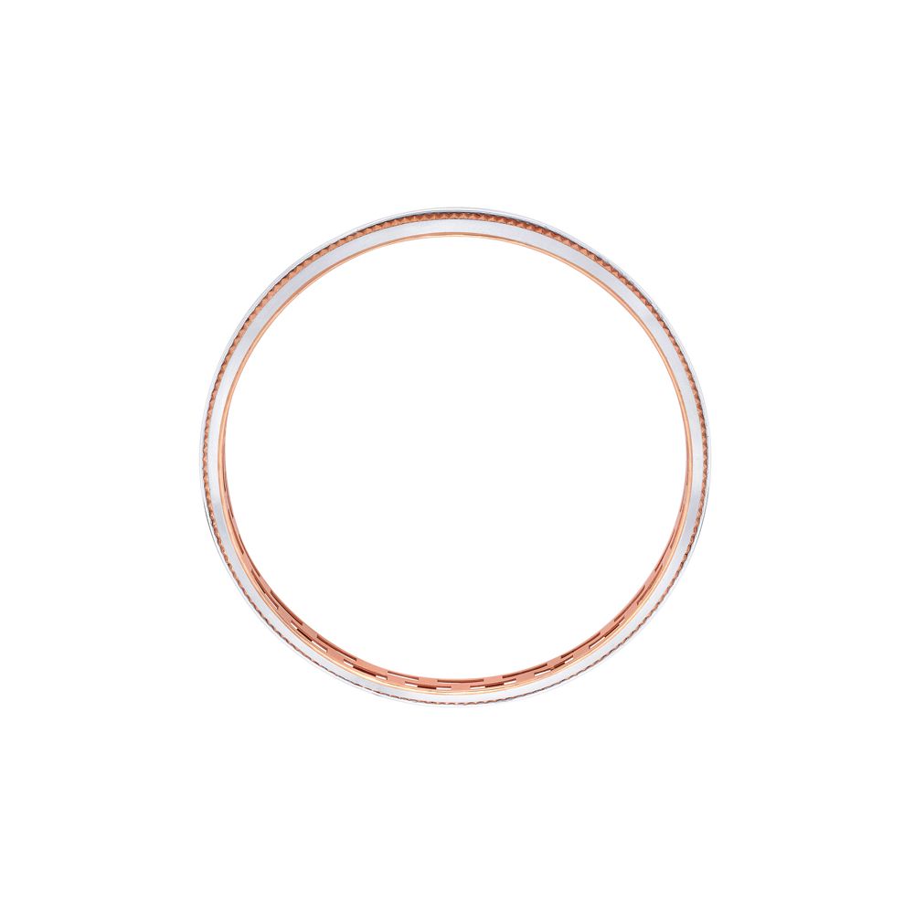 Lustrous Bangle in Platinum-Bangles-PKD22004