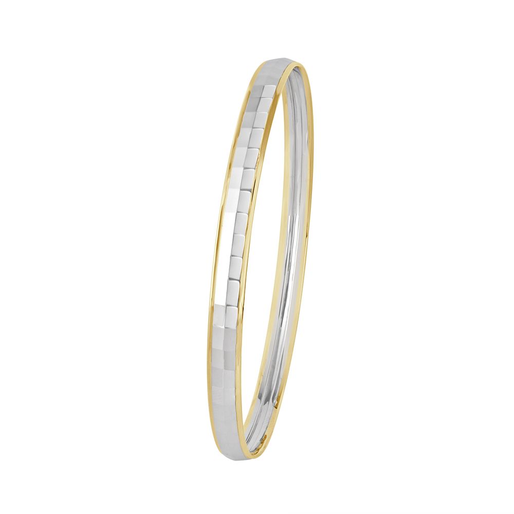 Sleek Platinum Kada For Men-Bangles-PKD23001-D000OOD