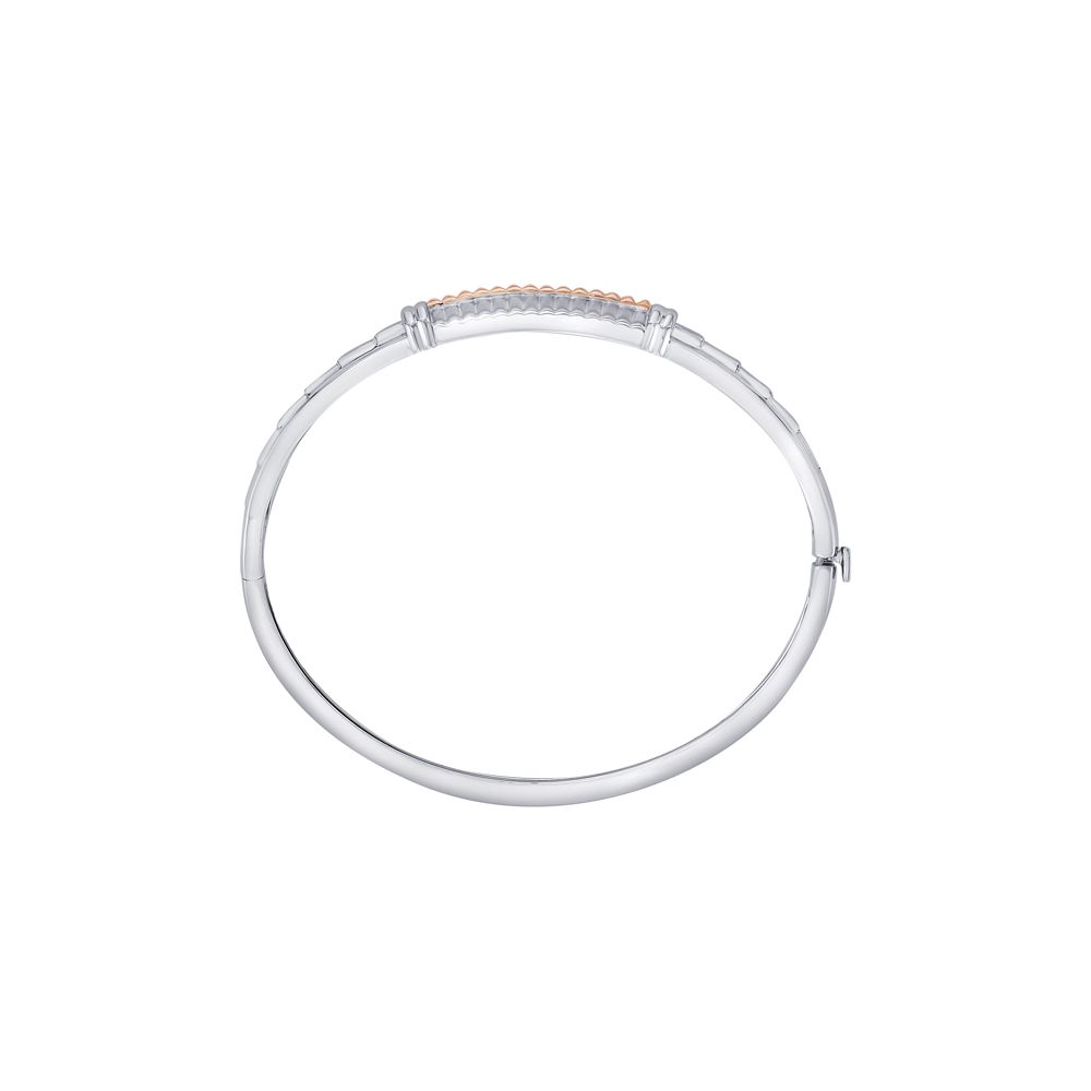 Striking Dual Toned Mens Kada-Platinum-PKD23T03