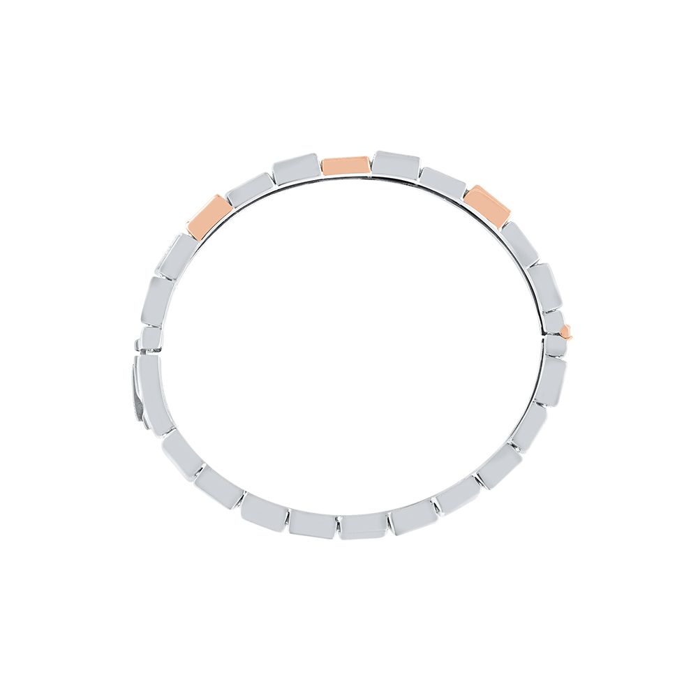 MS Dhoni Signature Dual Toned Platinum Bracelet For Men-Shop By Gender-PKD24R02