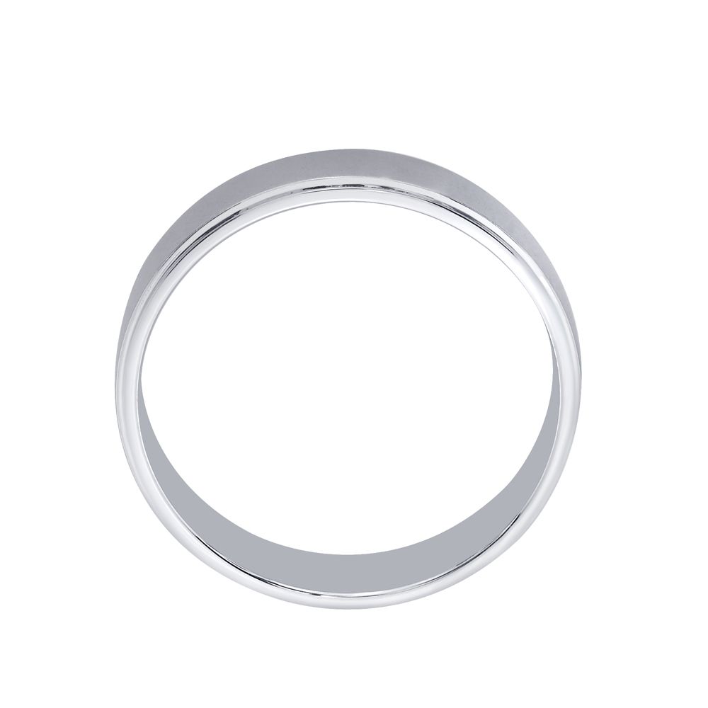 Classic Mens Ring in Platinum-Rings-PMR09061