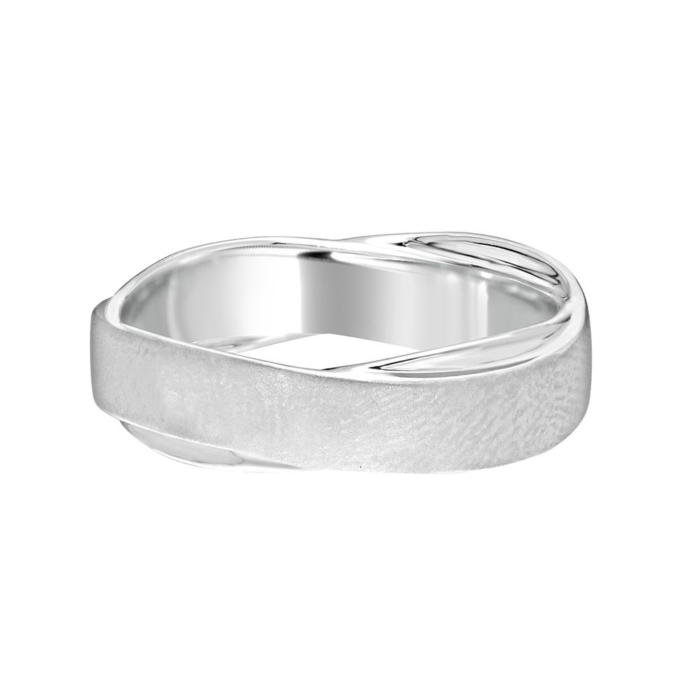 Classic Platinum Ring For Men-Rings-PMR11042