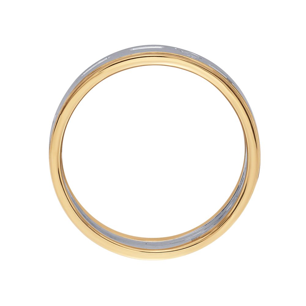 Textured Platinum Mens Ring-Rings-PMR14020