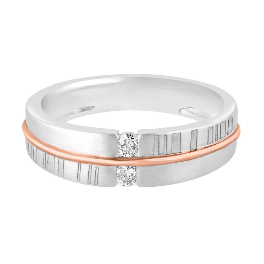 Mens Diamond and Platinum Ring-Rings-PMR17016