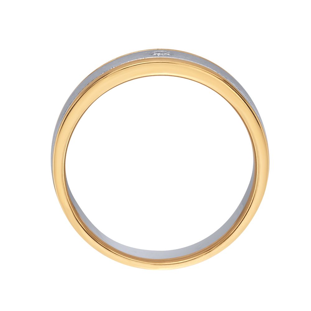 Glimmering Diamond Finger Ring For Men-Rings-PMR18007