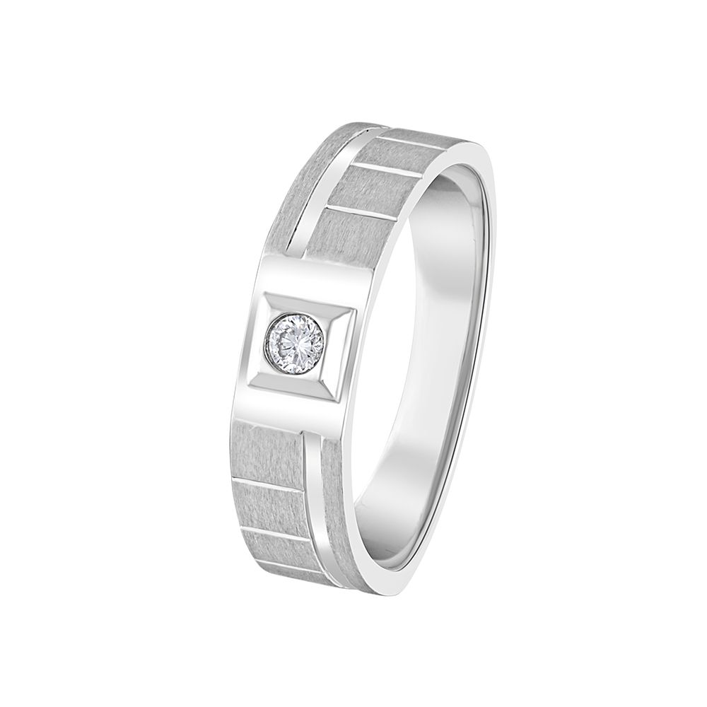 Dynamic Diamond Finger Ring For Men-Rings-PMR19007