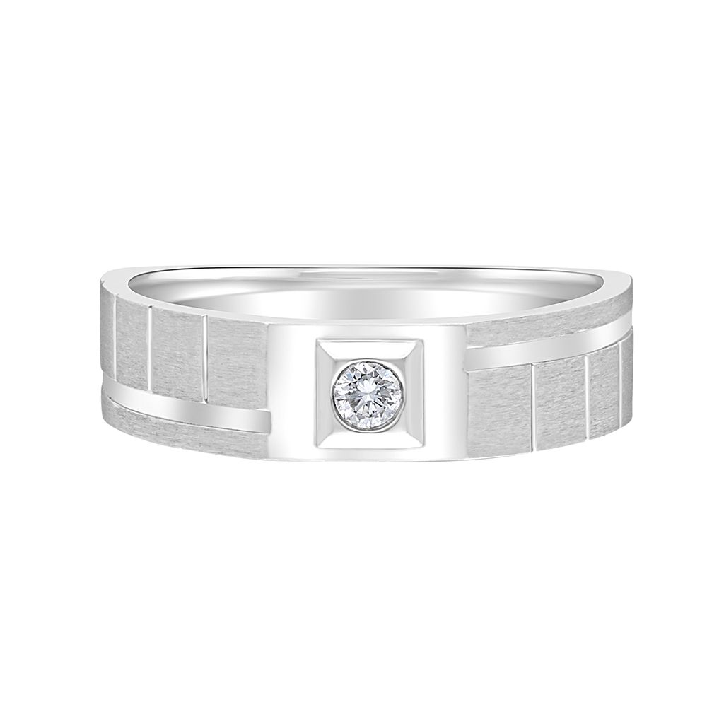 Dynamic Diamond Finger Ring For Men-Rings-PMR19007