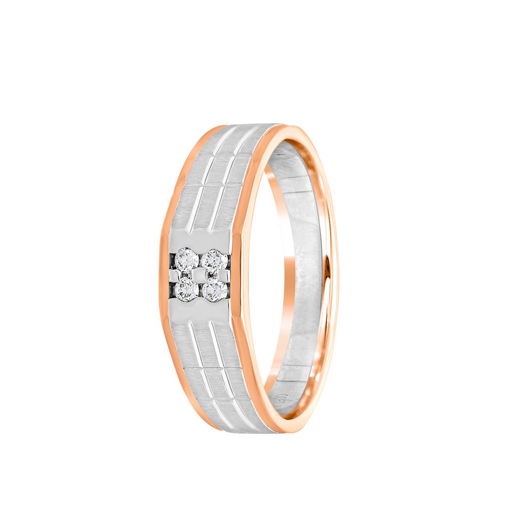 Dazzling Platinum and Diamond Mens Ring-Rings-PMR19015
