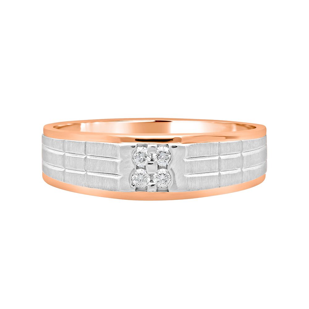 Dazzling Platinum and Diamond Mens Ring-Rings-PMR19015