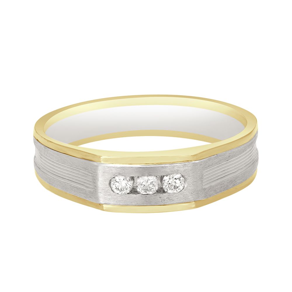 Mesmerising Diamond Finger Ring For Men-Rings-PMR19035