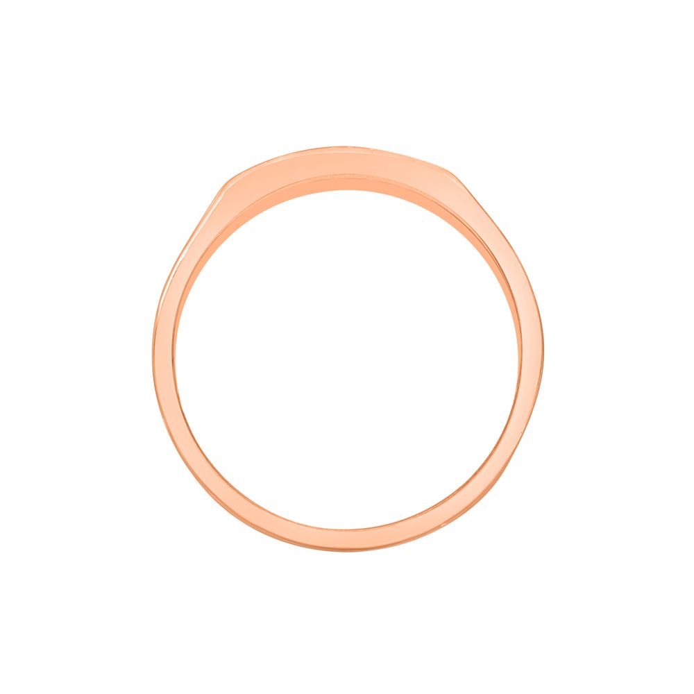 Three Diamond Dual Toned Platinum Mens Ring-Platinum-PMR19040