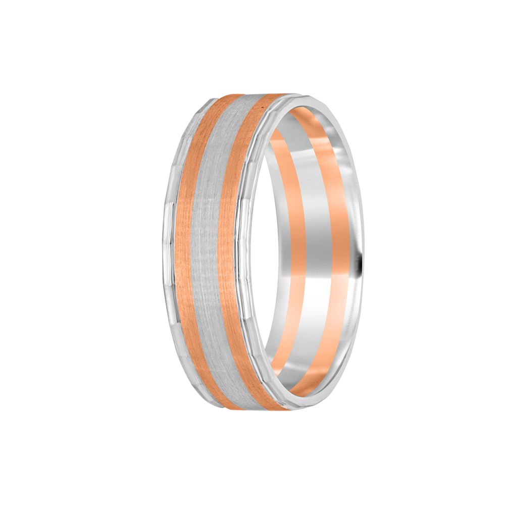 Elegant Platinum Finger Ring For Men-Rings-PMR19044