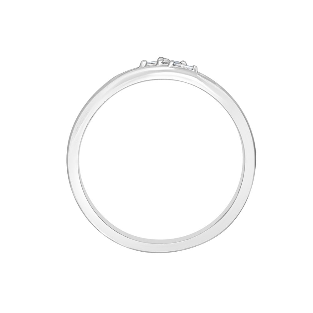 Platinum Shine Diamond Ring For Men-Rings-PMR20033