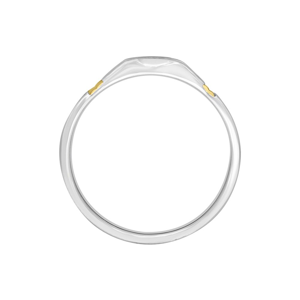 Radiant Platinum Finger Ring For Men-Rings-PMR20075