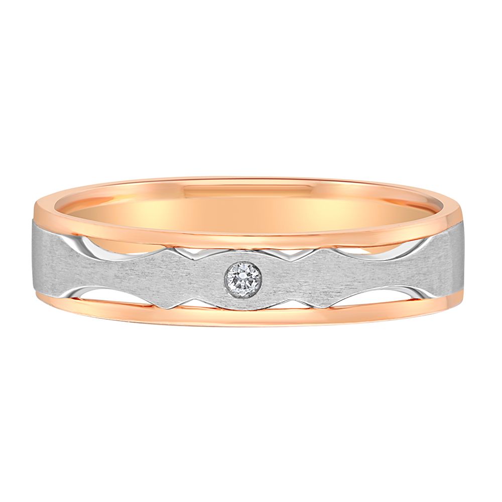 Mens Alluring Diamond Finger Ring-Rings-PMR20085-D200OND