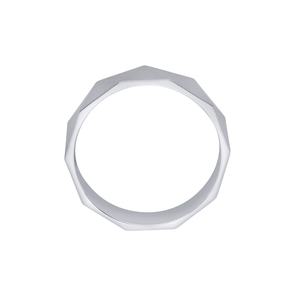 Textured Mens Platinum Ring-Rings-PMR20087