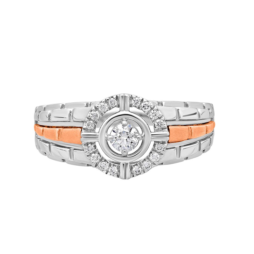 Timeless Mens Diamond Finger Ring-Rings-PMR21010