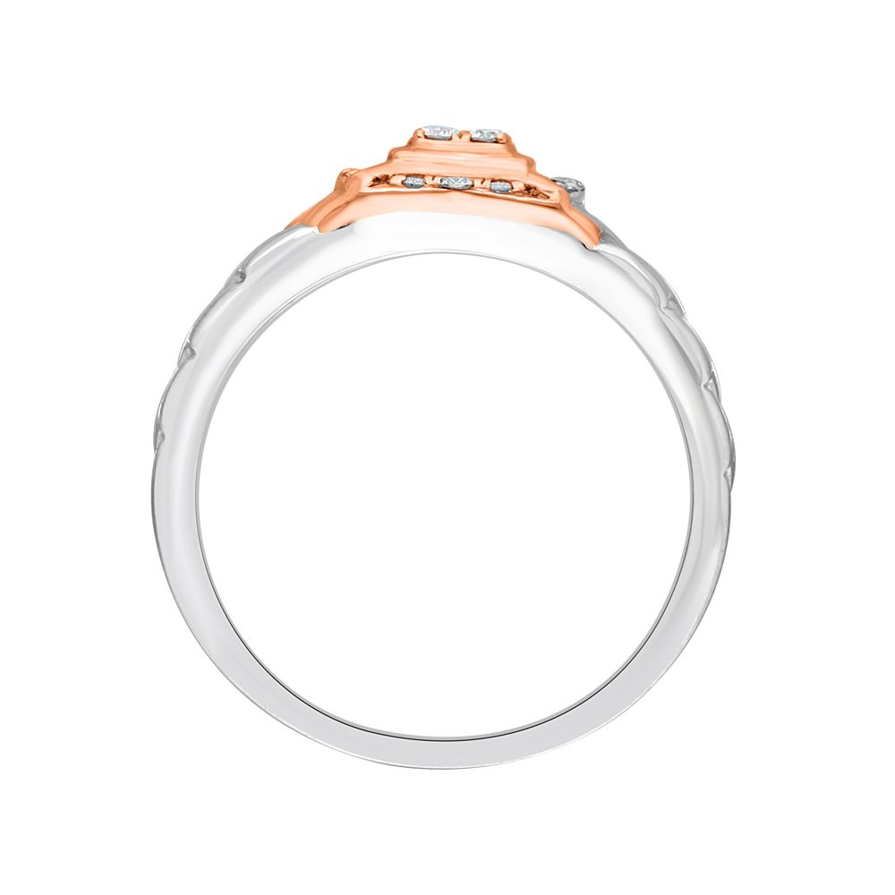 Mens Infinity Inspired Diamond Ring-Rings-PMR21011-D200OPD